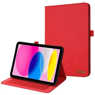 Futrola za iPad 10.9, 2022 Texture, Crvena