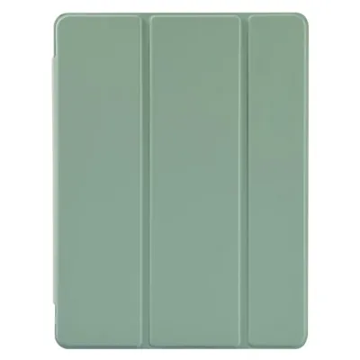 Futrola za iPad 10.2, 2020 Transparent TPU + PU Leather, Zelena
