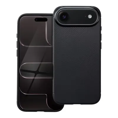 Maska za mobilni telefon Iphone 17 Air Carbon Premium, Crna