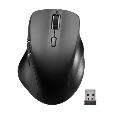 Speedlink Miš Libera Rechargeable, Wireless + Bluetooth, Silent, Guma Crni, SL-630021-RRBK