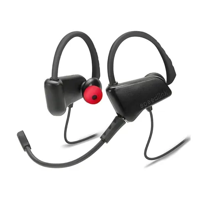 Speedlink slušalice sa mikrofonom, Gaming ear buds, Crno-crvene, SL-860020-BKRD, PC, PS5, PS4, Xbox Series X/S, Switch