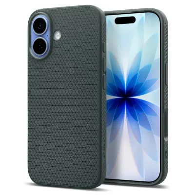 Spigen Maska za mobilni telefon Iphone 17 Liquid Air, Zelena