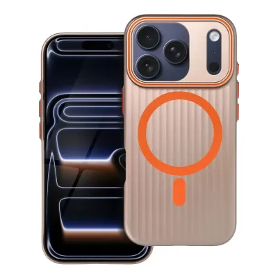 Maska za mobilni telefon Iphone 17 Pro Simply, MagSafe, Bež