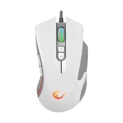 Rampage Gejming Miš SMX-R22 Phoenix V2 Bijeli, 7 Tastera, RGB, 12800 DPI, 39102