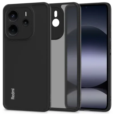 Tech Protect Maska za mobilni telefon Xiaomi Redmi Note 14 4G / LTE Magmat, Crna