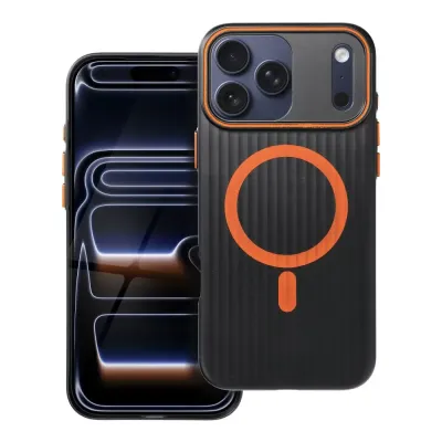 Maska za mobilni telefon Iphone 17 Pro Simply, MagSafe, Tamnosiva