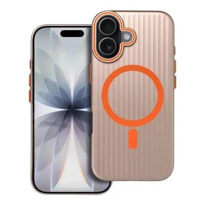 Maska za mobilni telefon Iphone 17 Simply, MagSafe, Bež