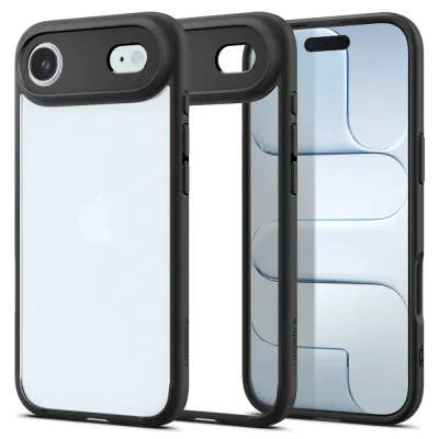 Spigen Maska za mobilni telefon Iphone 17 Air Ultra Hybrid, Crna
