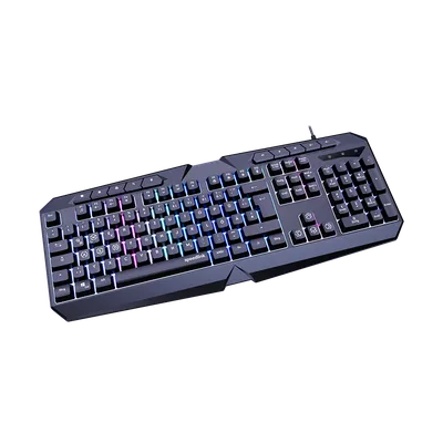 Speedlink Gaming Tipkovnica, RGB Rainbow, Crna, US Layout, Ludicium, SL-670004-BK-US