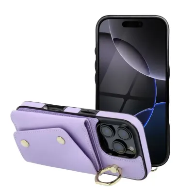 Futrola sa novčanikom za mobilni telefon Iphone 14 Wonder, Ljubičasta