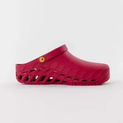 Scholl Unisex klompe Evo, Bordo
