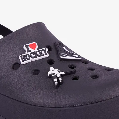 Coqui Dekoracija za papuče I love hockey