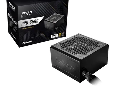ASRock Napajanje PSU ATX 3.1, 650W