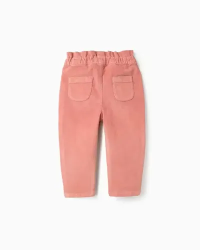 Zippy Pantalone za bebe Terra, Roze
