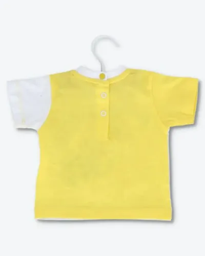 Chicco Majica za bebe Hug me, Bijelo-žuta