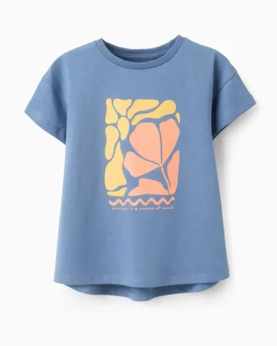 Zippy Majica za djevojčice Summer Jeans Blue,Plava