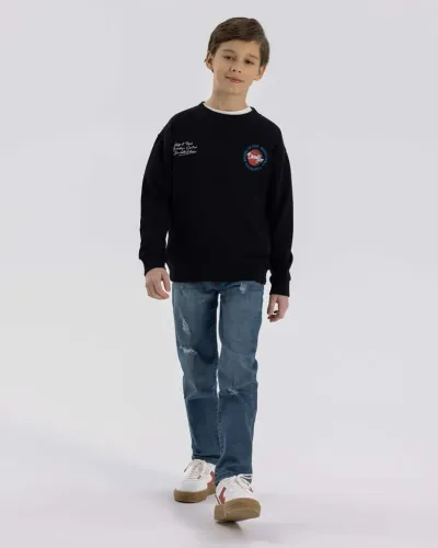 Minoti Farmerke za dječake Ripped Denim, Plave