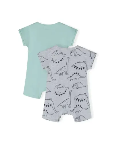Minoti Set bodija za bebe Mint, 2 Komada, Šareni