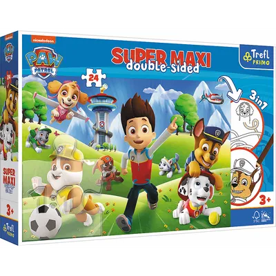 TREFL Puzzle 24 Super Maxi, Paw Patrol