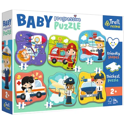 TREFL Puzzle Baby Napredne