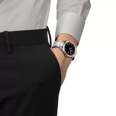 Tissot Muški sat T150.410.11.051.00, Kvarcni mehanizam, Srebrna boja