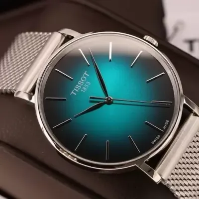 Tissot Muški sat T143.410.11.091.00, Kvarcni mehanizam, Srebrna boja