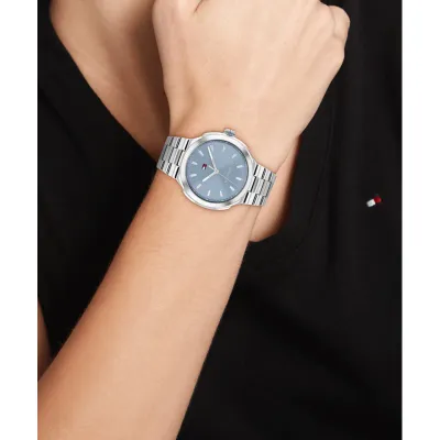 Tommy Hilfiger Ženski sat 1782818, Kvarcni mehanizam, Srebrna boja