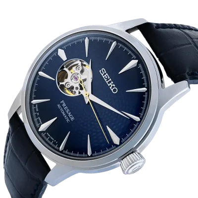 Seiko Muški sat SSA405J1, Automatski mehanizam, Crni