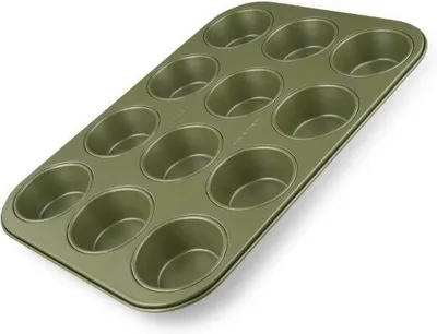 Zenker Kalup za mafine 38x26cm, Zeleni
