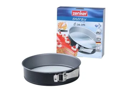 Zenker Kalup za tortu, 26cm, Crni