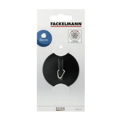 Fackelmann Čep za sudoperu, 6cm, Crni
