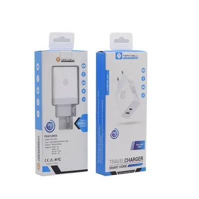 Teracell  Adapter Ultra Fast LP04 QC 3.0 lightning, Bijeli