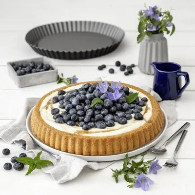 Zenker Kalup za tart, 28x3.5 cm, Crni