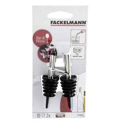 Fackelmann Nastavak za izlijevanje, 2 Komada, 10cm, Crni