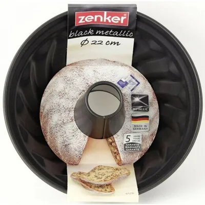 Zenker Kalup za kuglof 22x11.5cm, Crni
