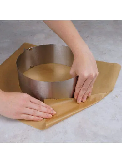 Zenker Obruč za kolače fi 15-30x7.5cm, Srebrne boje