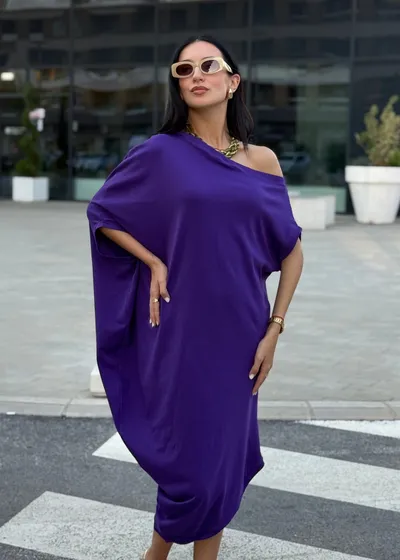 ALLURE Ženska haljina Sandra, Ljubičasta