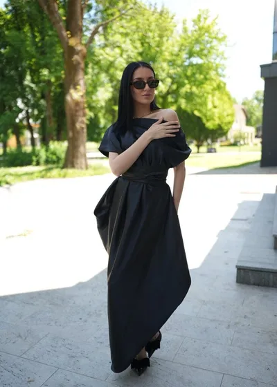 ALLURE Ženska haljina Atena, Crna
