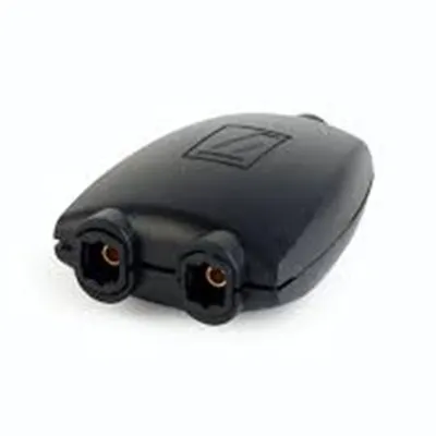 Gembird Optički Toslink splitter, 2 porta, DSP-OPT-01, Crni