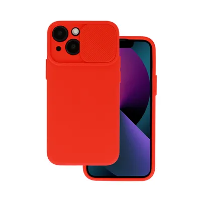 Zaštita kamere za iPhone 15, Crvena