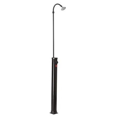Papillon Vrtni solarni tuš 9 litara, h-2,15 m, Crni