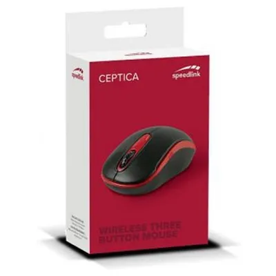 Speedlink Miš Ceptica Wireless SL-630013-BKRD, Crni