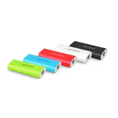 Esperanza Powerbank Hadron, 4400Mah, Emp105K, Bijeli