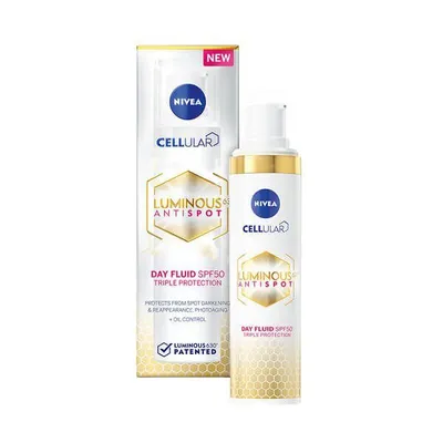 Nivea Dnevni fluid protiv pigmentacijskih mrlja, Cellular Luminous630, SPF 50, 40 ml