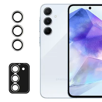 Positioner Staklo Kamere Metal Samsung A55 Bijeli