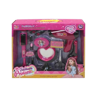 MDX Dječiji set za kosu Fashion princess 067108, Rozi
