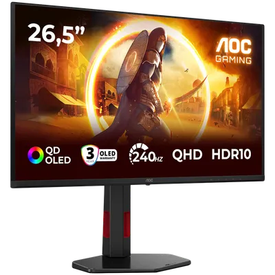 AOC Monitor Q27G4ZDR, 27", QD - OLED, 2560x1440