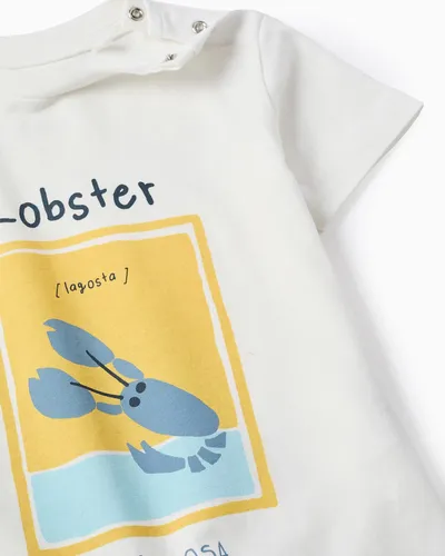Zippy Set za dječake Lobster, Bijelo-teget