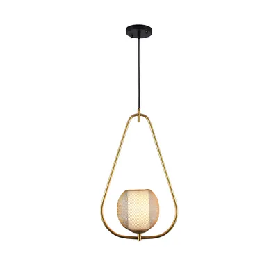 MASS-LIGHT Visilica Venora ML-79475-1, Zlatne boje