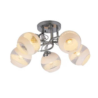E-LIGHT Luster Parent EL-06394-5, Hrom